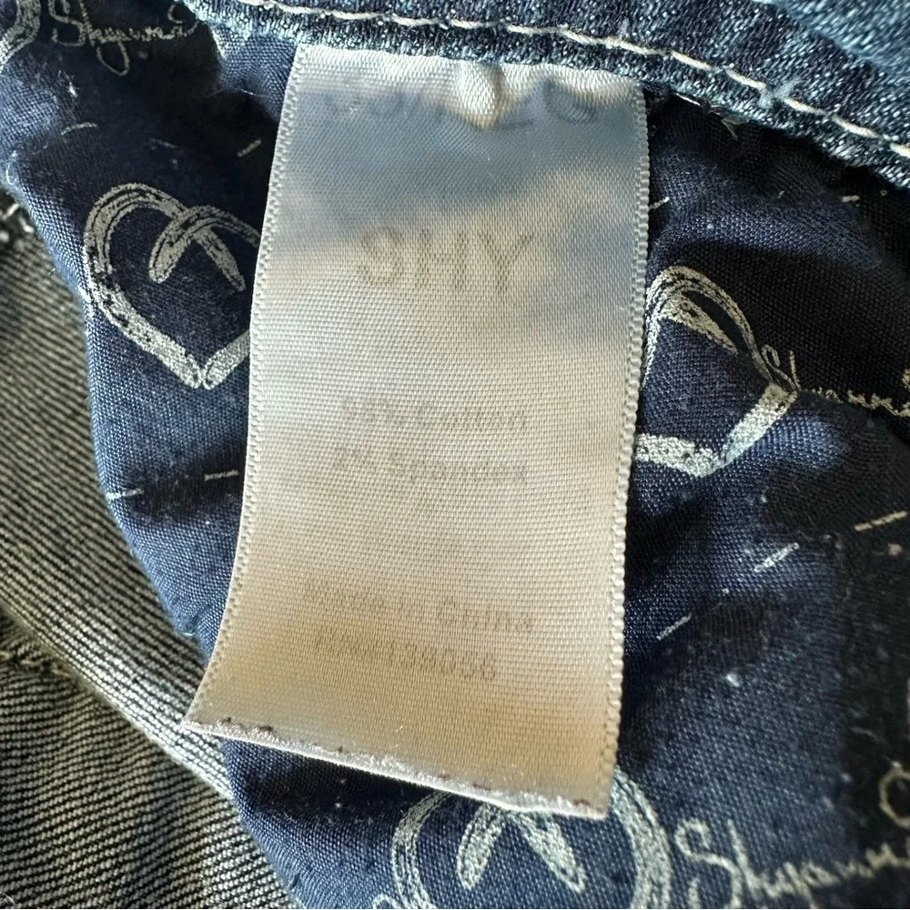 Shyanne Womens Bootcut Mid Rise Jeans Sz 33